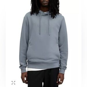 All Saints Raven OTH Hoodie Slate Gray Hoodie